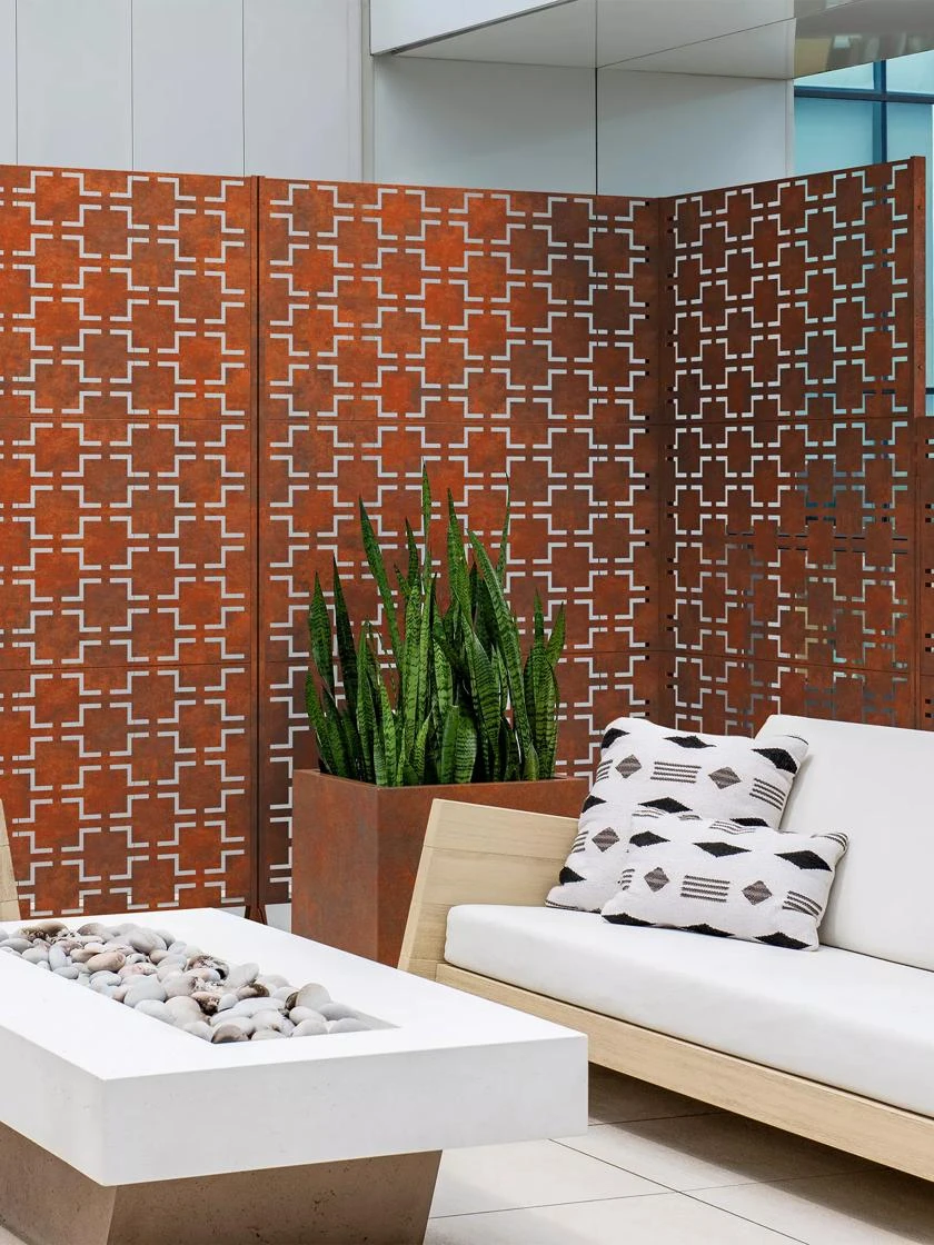 Veradek 3-Panel Privacy Screen Set, Quadra - Image 4