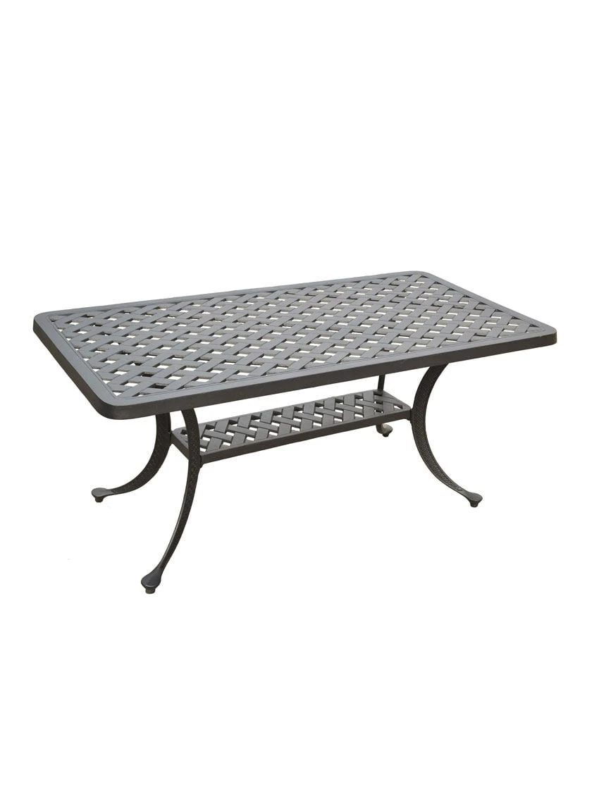 Crosley Sedona Cast Aluminum Rectangular Cocktail Table