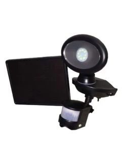 MAXSA® Solar Security Video Camera & LED Spotlight