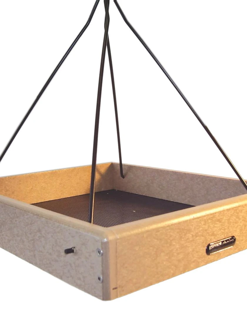 Birds Choice Recycled Hanging Tray Feeder - Image 3