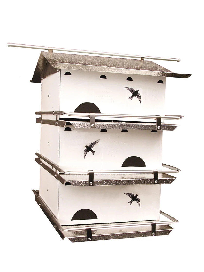 WatersEdge Purple Martin House 3-Floor, Assembled