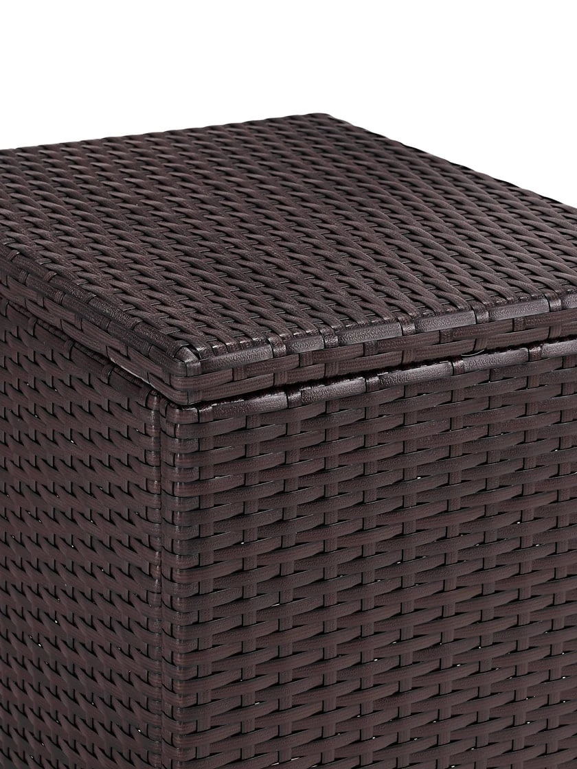 Crosley Palm Harbor Outdoor Wicker Rectangular Side Table - Image 4