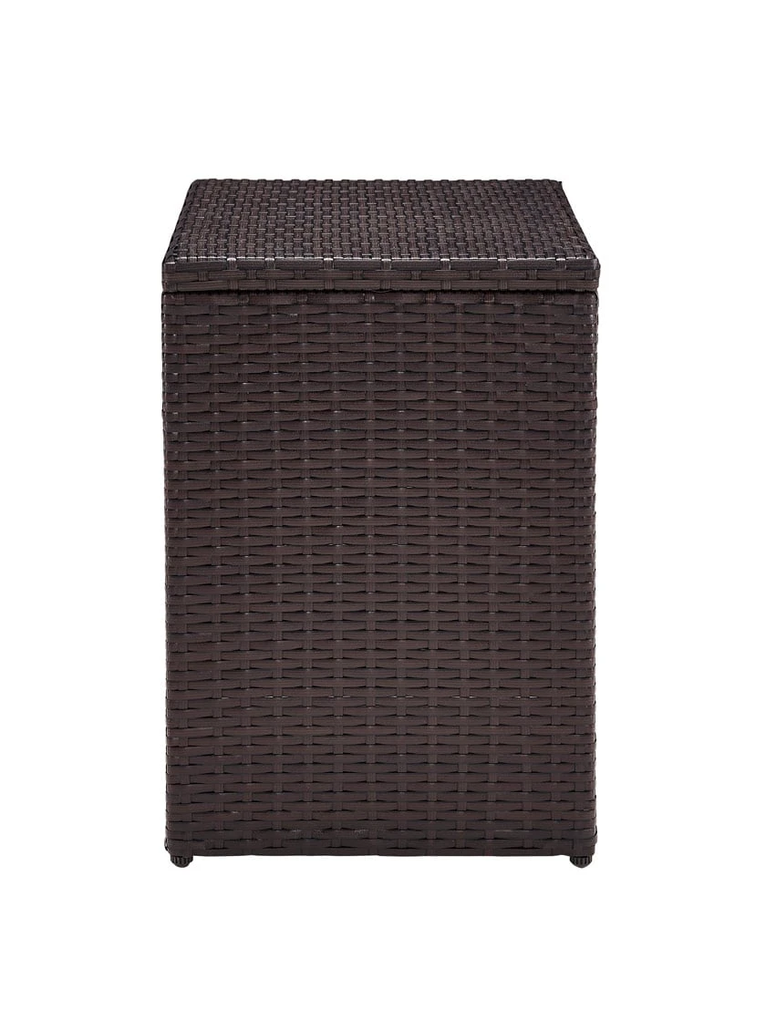 Crosley Palm Harbor Outdoor Wicker Rectangular Side Table - Image 3