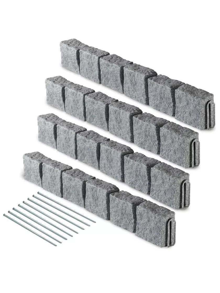 Beuta™ 6-Block Edging Section, 4 Pack